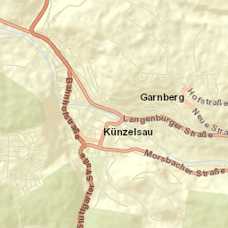 Künzelsau Street Map