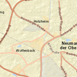 Neumarkt in der Oberpfalz Street Map