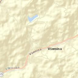 Všemina Street Map