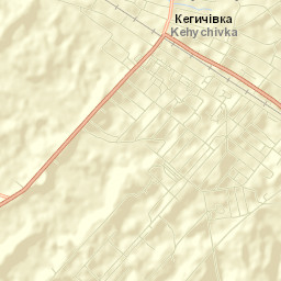 Kehychivka Street Map