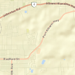 Port Alberni Street Map