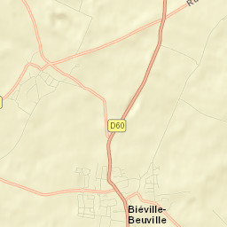 Biéville-Beuville Street Map
