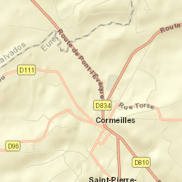 Cormeilles Street Map