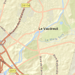 Le Vaudreuil Street Map