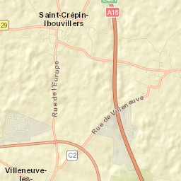 Saint-Crépin-Ibouvillers Street Map