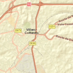 Villers-Cotterêts Street Map