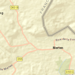 Merten Street Map