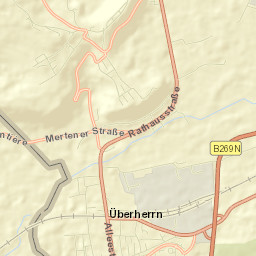 Überherrn Street Map