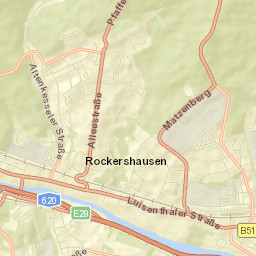 Luisenthal Street Map