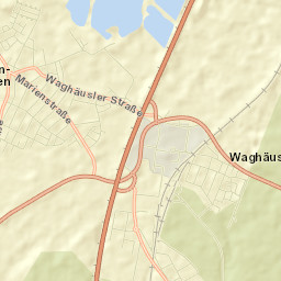 Waghäusel Street Map