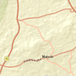 Malsch Street Map