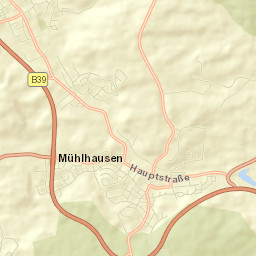 Mühlhausen Street Map
