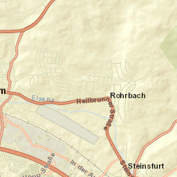 Sinsheim Street Map