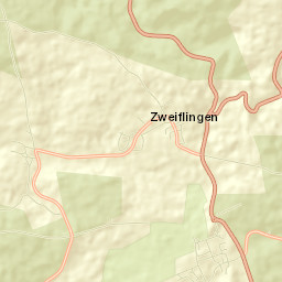 Zweiflingen Street Map