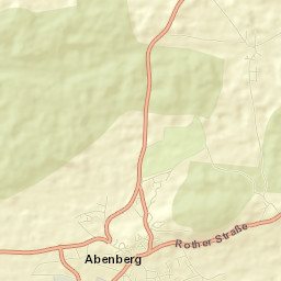 Abenberg Street Map