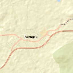 Berngau Street Map