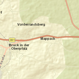 Bruck in der Oberpfalz Street Map