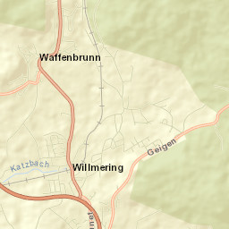 Waffenbrunn Street Map