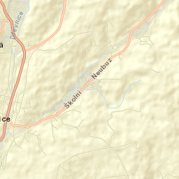 Slušovice Street Map