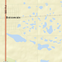 Boissevain Street Map