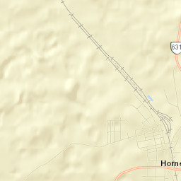 Hornepayne Street Map