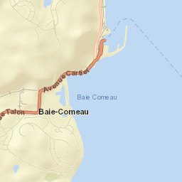 Baie-Comeau Street Map