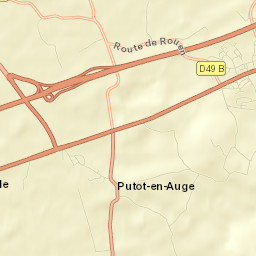 Dozulé Street Map