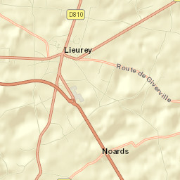 Lieurey Street Map
