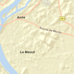 Andé Street Map