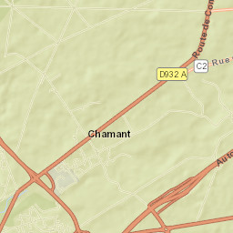 Chamant Street Map