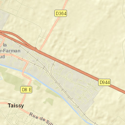 Taissy Street Map