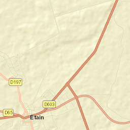 Étain Street Map