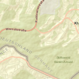 Petite-Rosselle Street Map