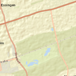 Essingen Street Map