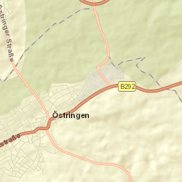 Östringen Street Map