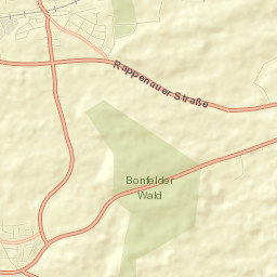 Bad Rappenau Street Map