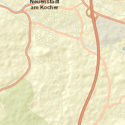 Neuenstadt am Kocher Street Map