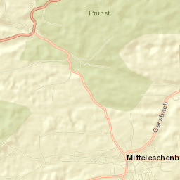Mitteleschenbach Street Map