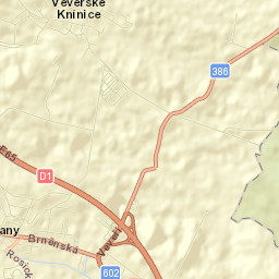 Říčany Street Map