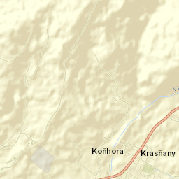 Krasňany Street Map