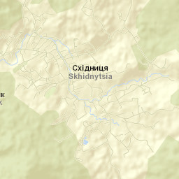 Skhidnytsya Street Map