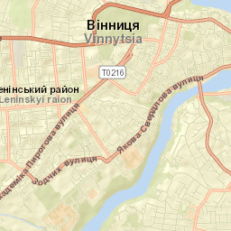 Vinnitskiy Rayon Street Map