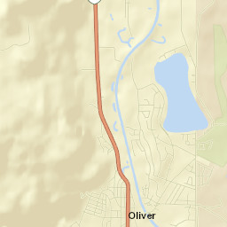 Oliver Street Map