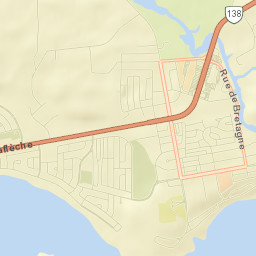 Hauterive Street Map