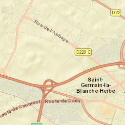 Authie Street Map