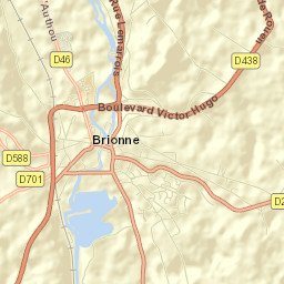 Brionne Street Map