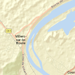 Courcelles-sur-Seine Street Map