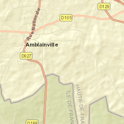 Amblainville Street Map