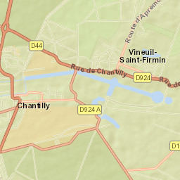 Chantilly Street Map