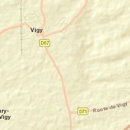 Vigy Street Map